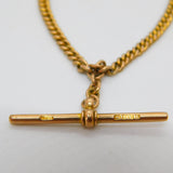 Victorian 9ct Rose Gold Graduating Double Albert Watch Chain Antique c1890