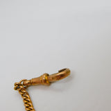Victorian 9ct Rose Gold Graduating Double Albert Watch Chain Antique c1890