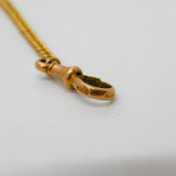 Victorian 9ct Rose Gold Graduating Double Albert Watch Chain Antique c1890