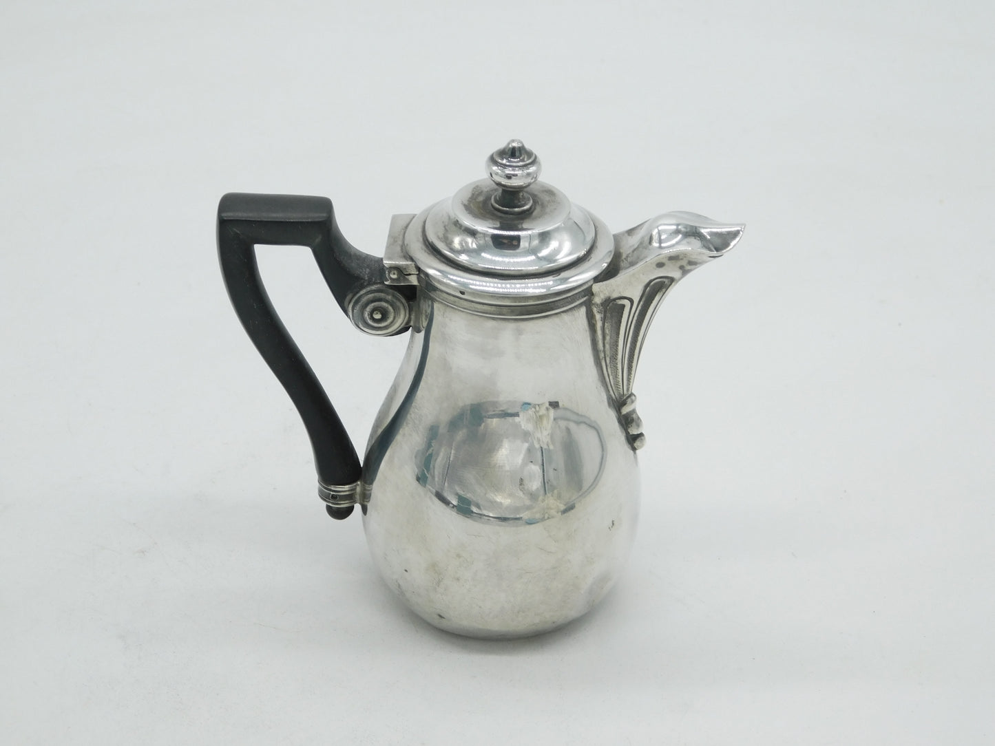 19th Century French Sterling Silver Miniature Chocolate Pot Antique c1810 Paris