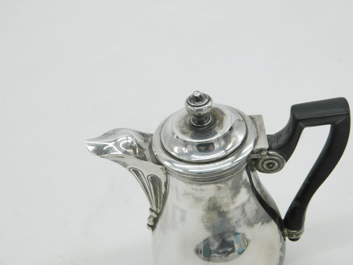 19th Century French Sterling Silver Miniature Chocolate Pot Antique c1810 Paris