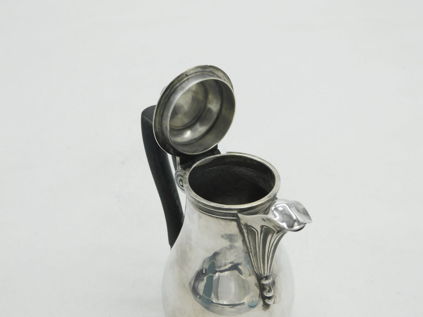 19th Century French Sterling Silver Miniature Chocolate Pot Antique c1810 Paris