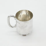 Sterling Silver Half Pint Christening Mug Antique 1937 Birmingham Antique
