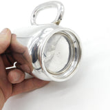 Sterling Silver Half Pint Christening Mug Antique 1937 Birmingham Antique
