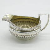 George III Sterling Silver Crested Cream Jug Antique 1811 London Abraham Peterson