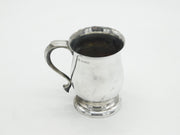 Sterling Silver Christening Mug Tankard Vintage 1953 Birmingham