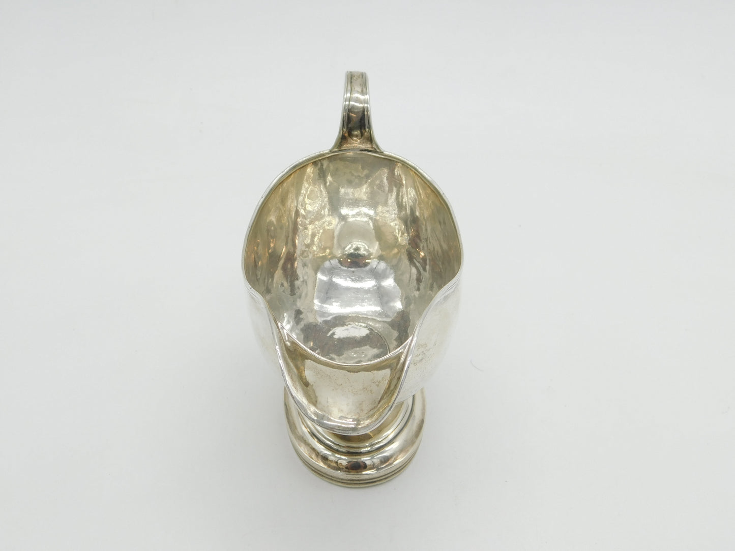 George III Sterling Silver Pedestal Cream Jug Antique 1816 Sheffield