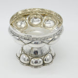 Sterling Silver Large Tudor Cup Chalice Antique 1915 Chester Nathan & Hayes