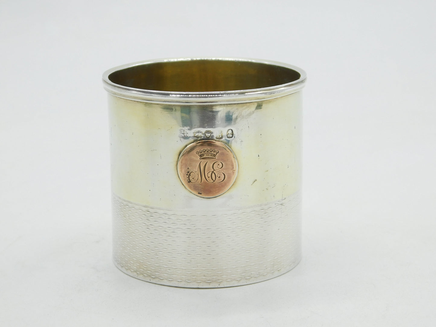 George IV Sterling Silver & Gold 'Countess Vane' Drinking Beaker Antique 1823 London