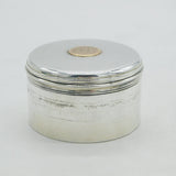 George IV Sterling Silver & 9ct Gold Patch Box 'Countess Vane' Antique 1823 London