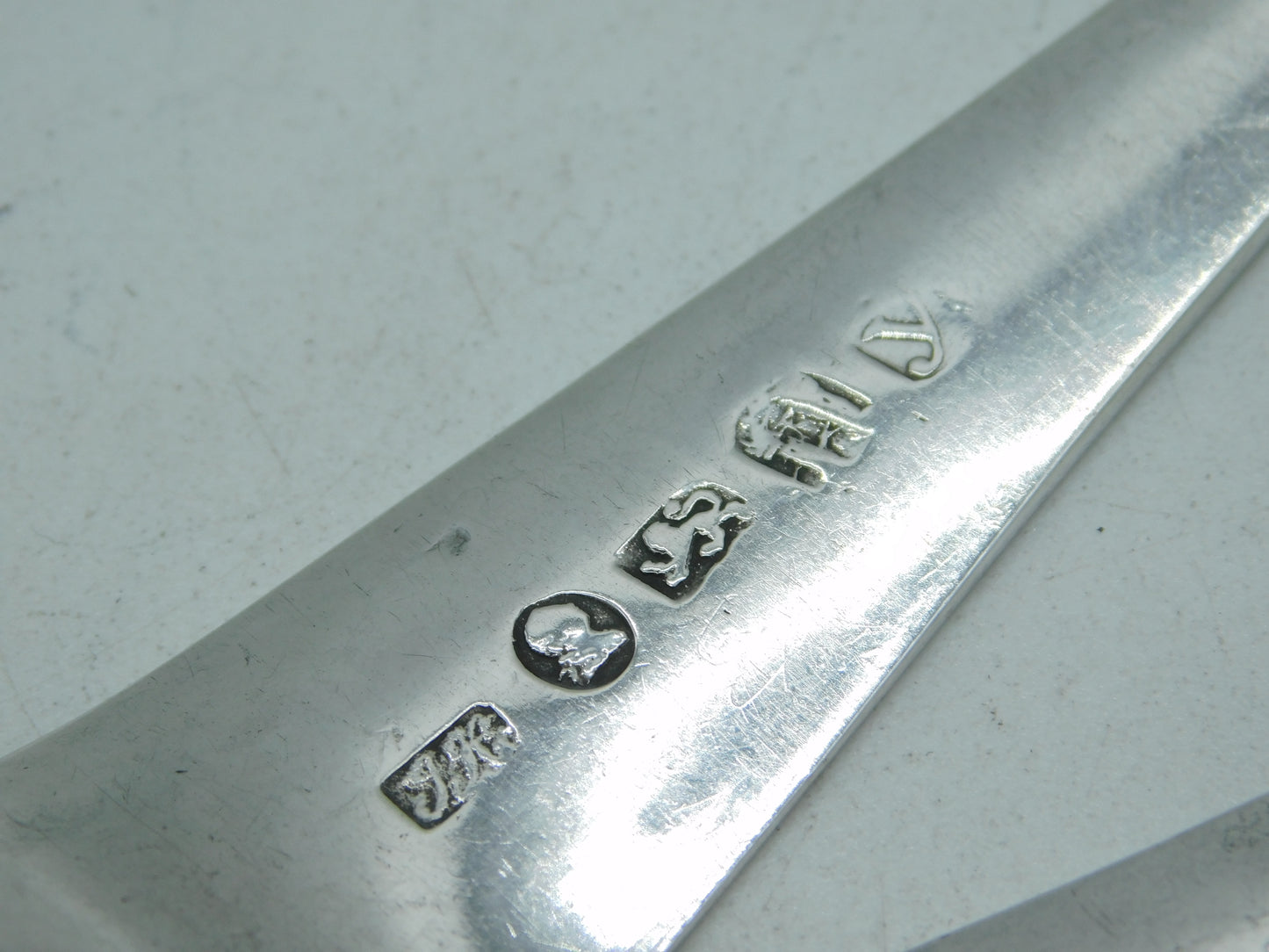Exeter Provincial George III Sterling Silver Bright Cut Servings Spoons Antique 1796