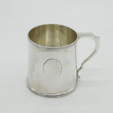 Sterling Silver Christening Mug Tankard Antique 1934 Birmingham Art Deco