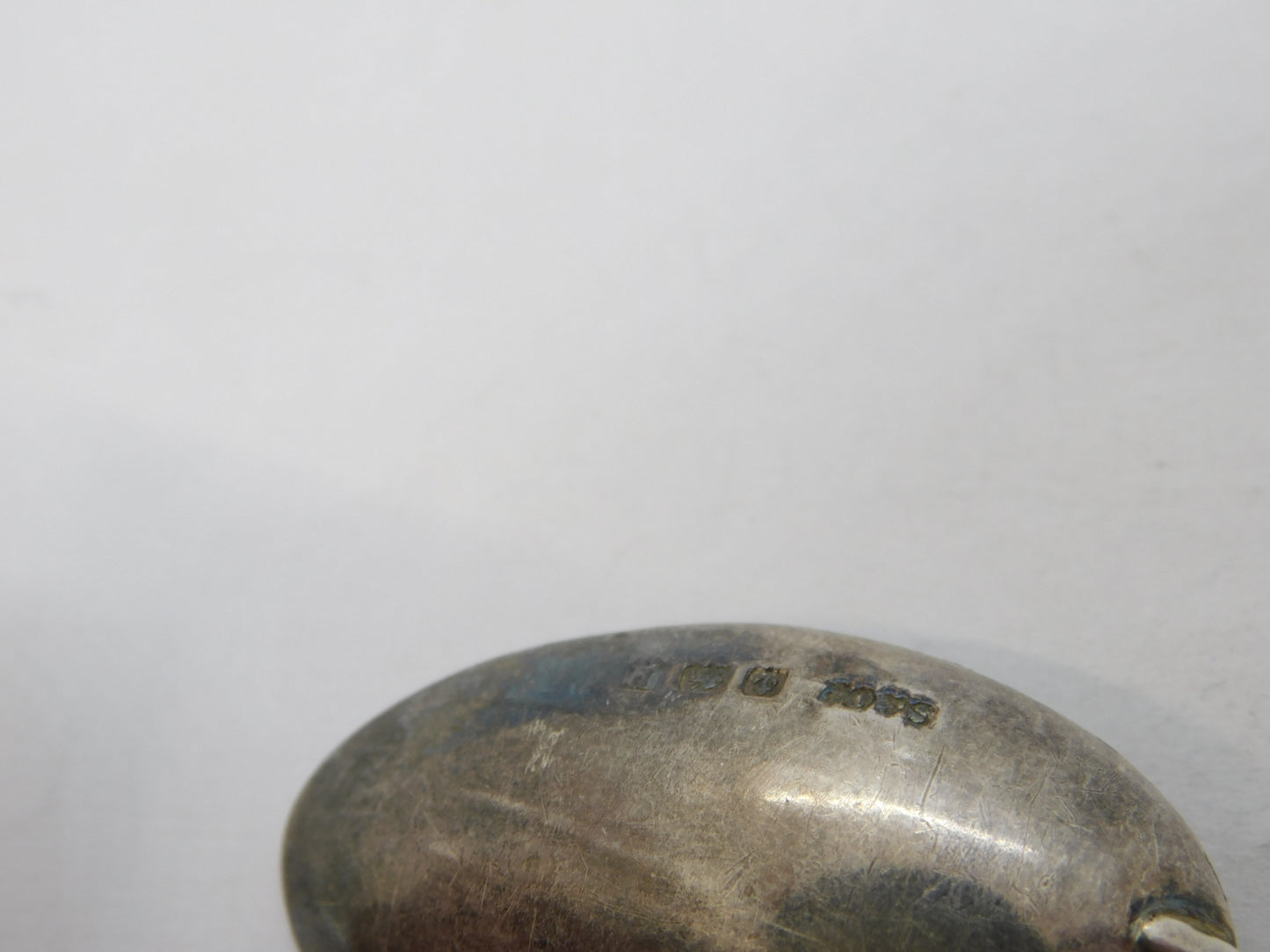 WW1 Sterling Silver Enamel 'United for Right' Allied Teaspoon Antique 1914