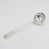 George III Sterling Silver Lion Crest Ladle Antique 1784 London William Stroud