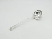 George III Sterling Silver Lion Crest Ladle Antique 1784 London William Stroud