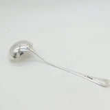 George III Sterling Silver Lion Crest Ladle Antique 1784 London William Stroud