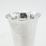 Sterling Silver Modernist Tree Stump Form Flower Vase 1972 Deakin & Francis