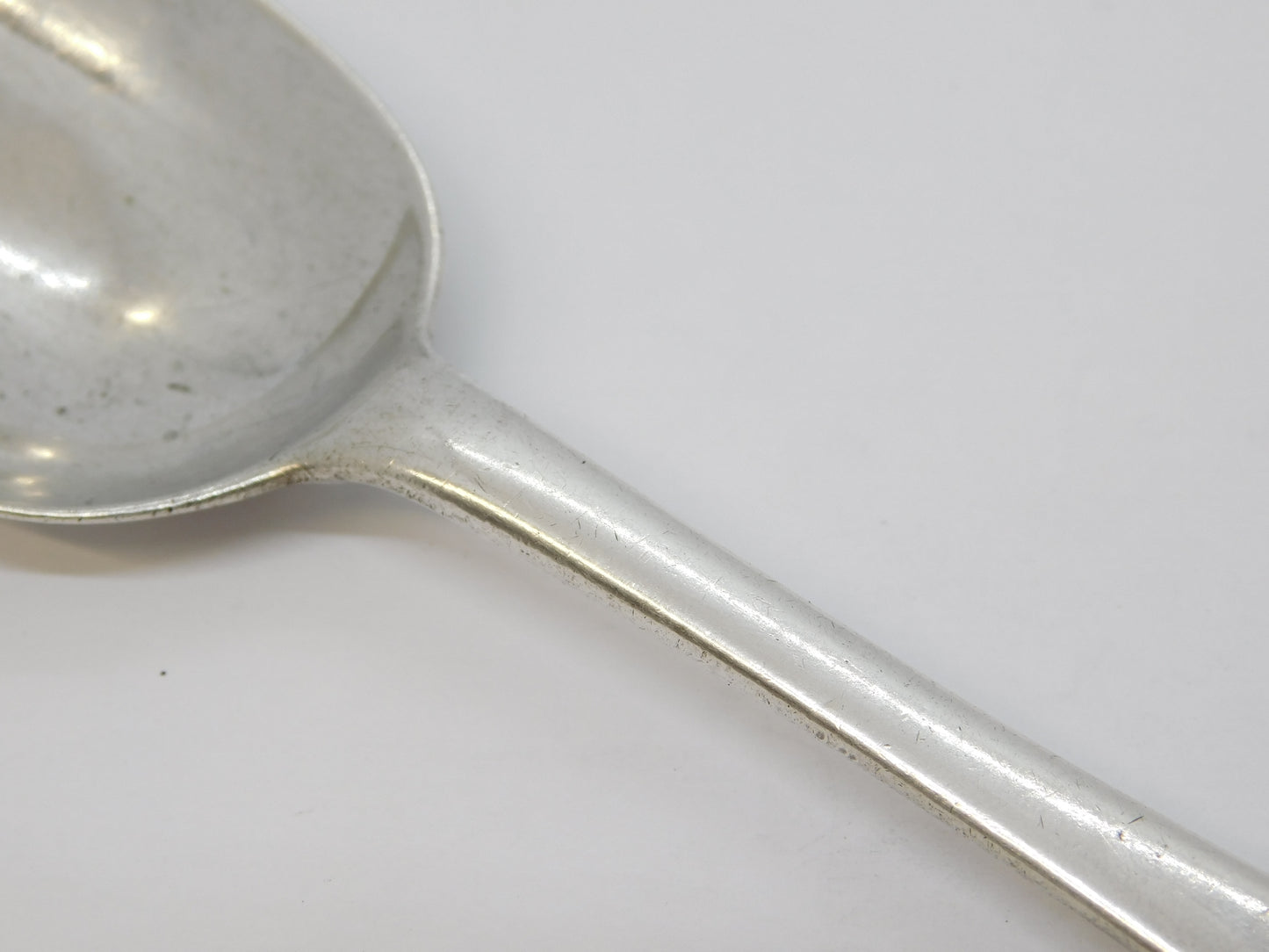Queen Anne Britannia Silver Dog Nose Spoon Antique c1700 Thomas Sadler