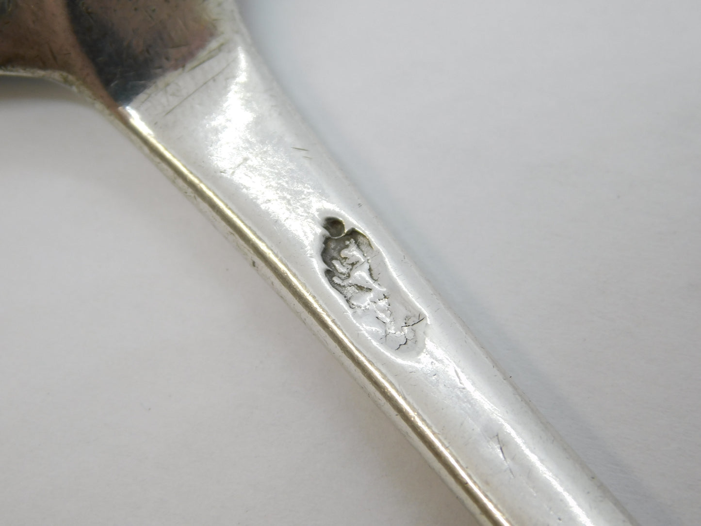 Queen Anne Britannia Silver Dog Nose Spoon Antique c1700 Thomas Sadler
