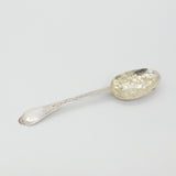 Queen Anne Britannia Silver Dog Nose Spoon Richard Hutchinson 1708 of Colchester