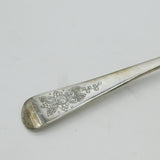 George III Sterling Silver Floral Pattern Cream Jug Antique 1804 London