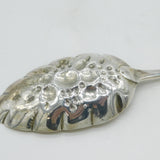 George III Sterling Silver Floral Pattern Cream Jug Antique 1804 London
