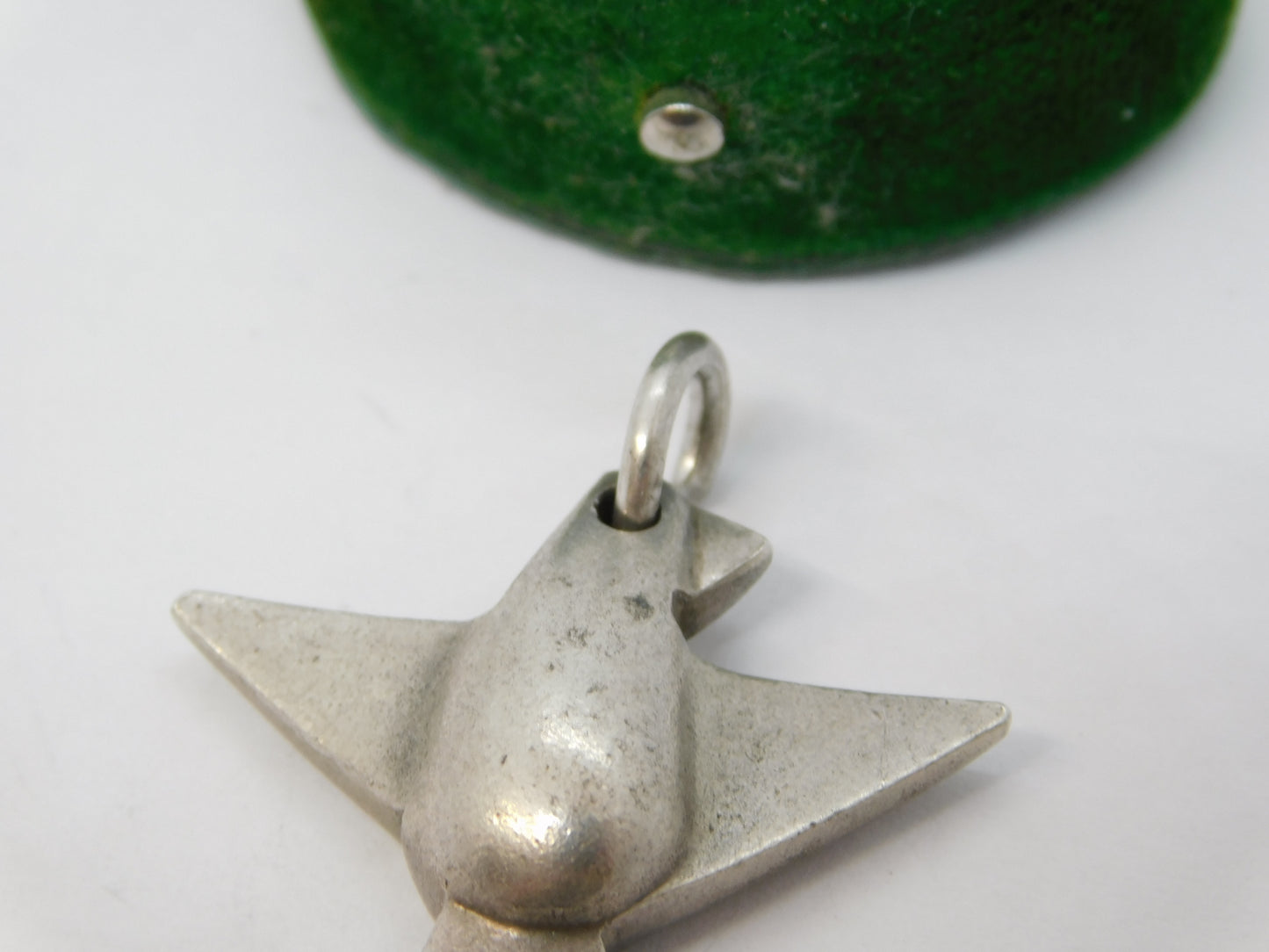 Georg Jensen Danish Sterling Silver Koppel Bird Pendant Vintage 1966 London