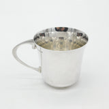 Sterling Silver Blank Christening Cup Vintage 1967 Birmingham