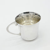 Sterling Silver Blank Christening Cup Vintage 1967 Birmingham