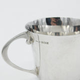 Sterling Silver Blank Christening Cup Vintage 1967 Birmingham