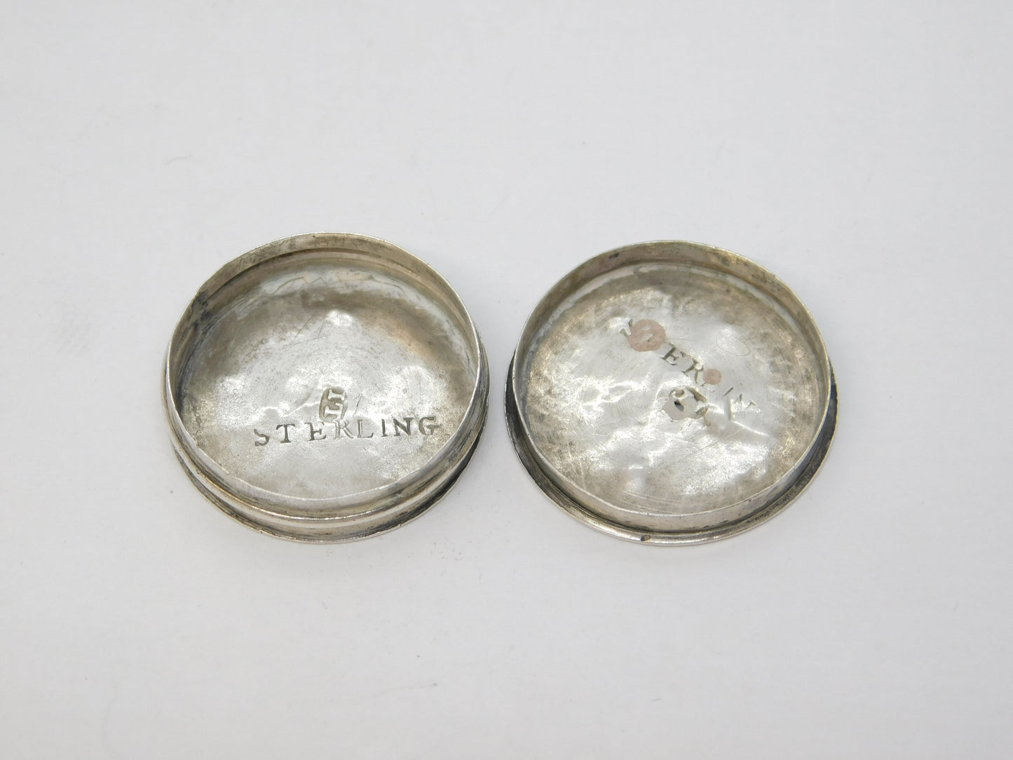 18th Century Irish Provincial George III Sterling Silver Patch Box Antique c1790