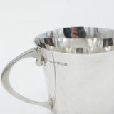 Sterling Silver Blank Christening Cup Vintage 1967 Birmingham