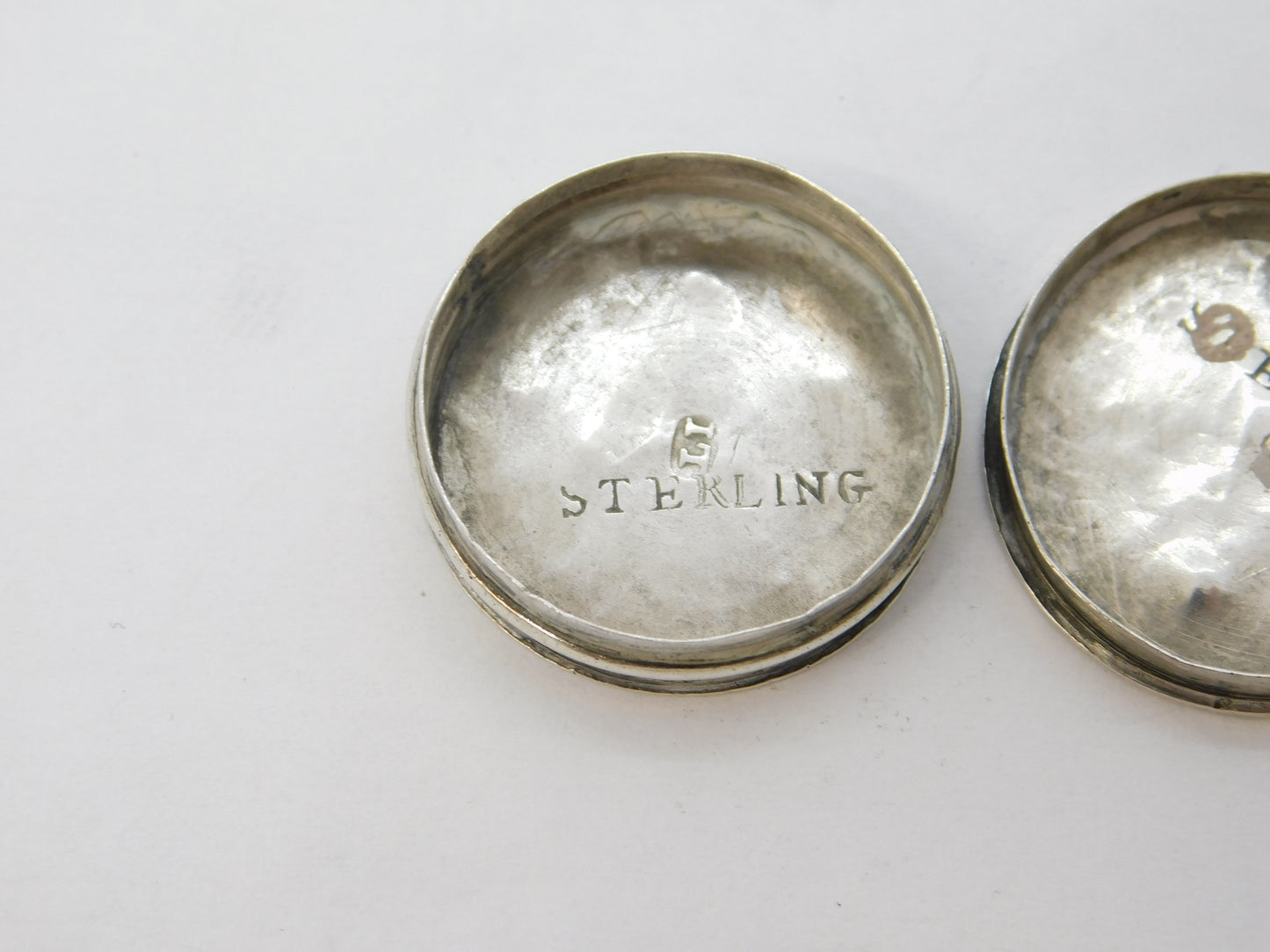 18th Century Irish Provincial George III Sterling Silver Patch Box Antique c1790