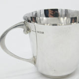 Sterling Silver Blank Christening Cup Vintage 1967 Birmingham