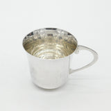 Sterling Silver Blank Christening Cup Vintage 1967 Birmingham