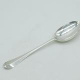 George I Early Sterling Silver Hanoverian Table Spoon Antique 1725 London