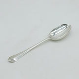 George I Early Sterling Silver Hanoverian Table Spoon Antique 1725 London