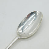 George I Early Sterling Silver Hanoverian Table Spoon Antique 1725 London