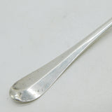 George I Early Sterling Silver Hanoverian Table Spoon Antique 1725 London