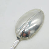 George I Early Sterling Silver Hanoverian Table Spoon Antique 1725 London