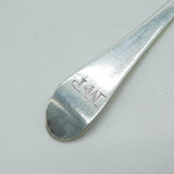 George I Early Sterling Silver Hanoverian Table Spoon Antique 1725 London