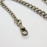 Sterling Silver Graduating Albert Watch Chain Antique 1912 Birmingham Art Deco