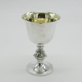 Sterling Silver Celtic Pattern Wine Cup Goblet Vintage 1978 Birmingham