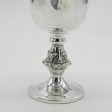 Sterling Silver Celtic Pattern Wine Cup Goblet Vintage 1978 Birmingham