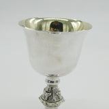 Sterling Silver Celtic Pattern Wine Cup Goblet Vintage 1978 Birmingham