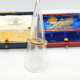 9ct Yellow Gold Minimal Wedding Band Ring Antique 1941 Art Deco Birmingham