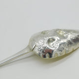 George III Exeter Sterling Silver Berry Pattern Dessert Spoon Antique 1813