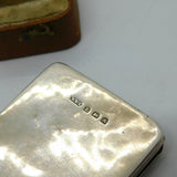 Sterling Silver Enamel Masonic Secret Double Sided Card Holder Case Antique 1925