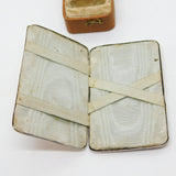 Sterling Silver Enamel Masonic Secret Double Sided Card Holder Case Antique 1925