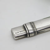 Sampson Mordan & Co Sterling Silver Pencil Holder Chatelaine Fob 1911 Chester